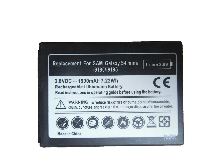 Replacement for Samsung Galaxy S4 Mini Battery 1900 mAh
