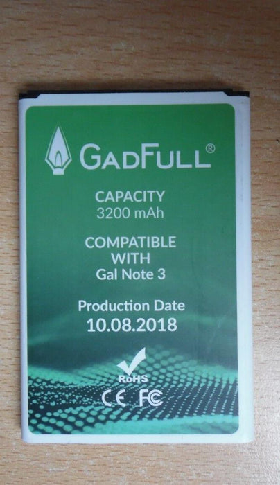 GadFull Battery for Samsung Galaxy Note 3, 3200 mAh