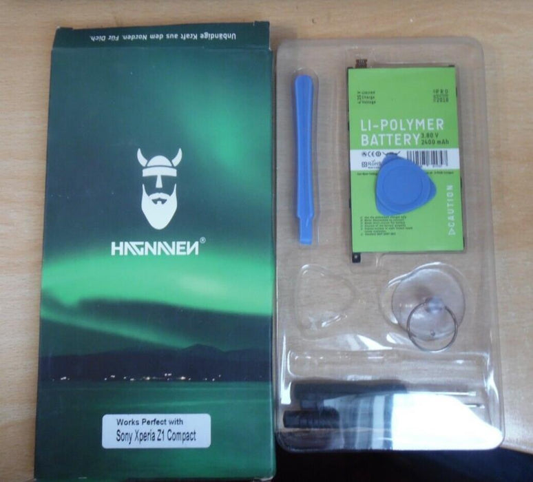 Hagnaven Replacement battery for Sony Xperia Z1 Compact