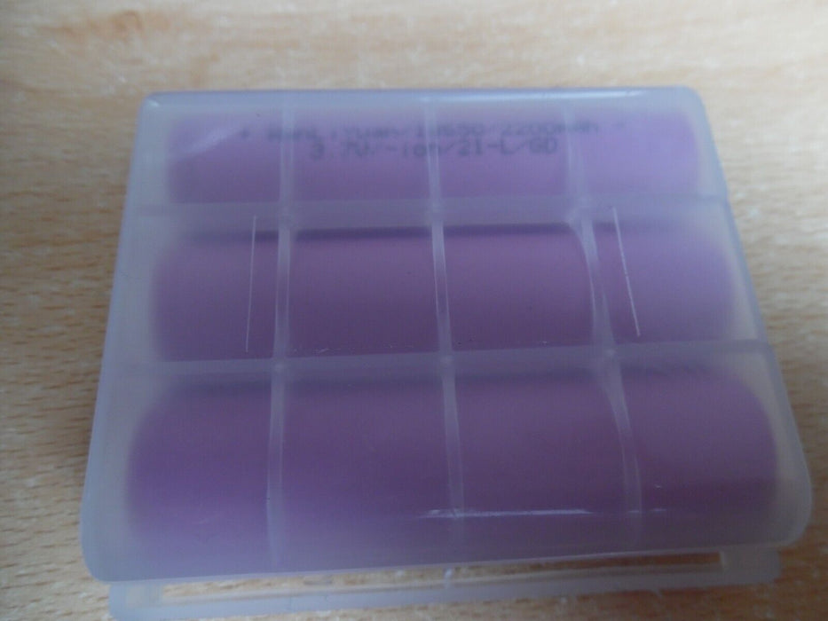 Wanli yuan 18 650 3.7V battery x 3 Pack