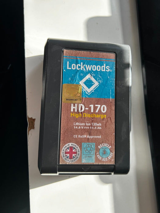 Lockwoods for SWIT S-8192S Split Style V-mount Battery 14.8v 11.5Ah