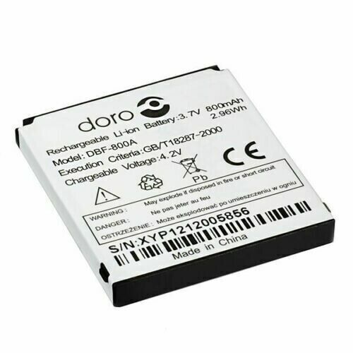 DORO BATTERY PHONEEASY DBF-800A 520 606 607 608 613 621 622 ORIGINAL BATTERY