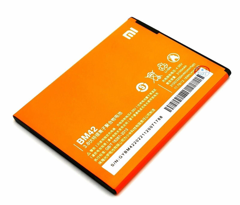 Original Xiaomi Redmi Note Battery BM42 Battery 3200mAh New