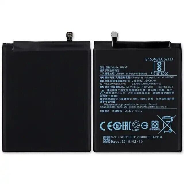 Brand New Xiaomi Mi 8 Replacement Battery BM3E 3400mAh Original
