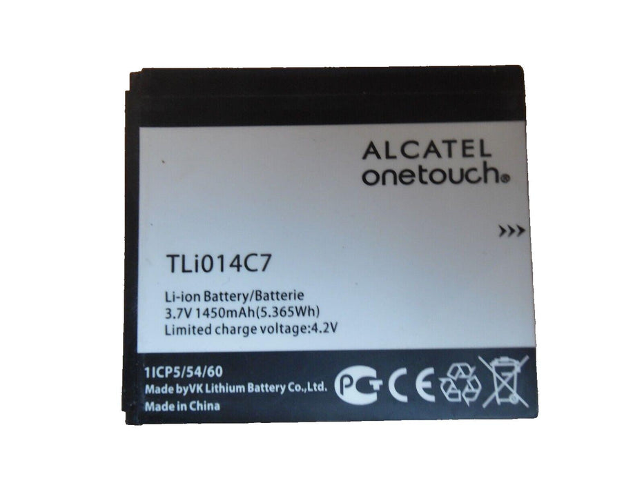 Battery for Alcatel One Touch Pixi First OT-4024 OT-4024D TLi014C7 1400mAh NEW