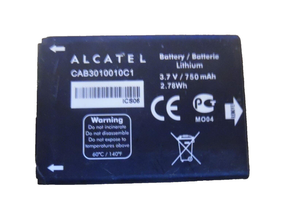 Genuine Alcatel CAB3010010C1 For OT-303A OT-708 One Touch Cell Phone Battery