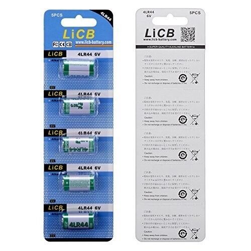 LiCB 4LR44 6V Alkaline Battery 10PCS. NEW