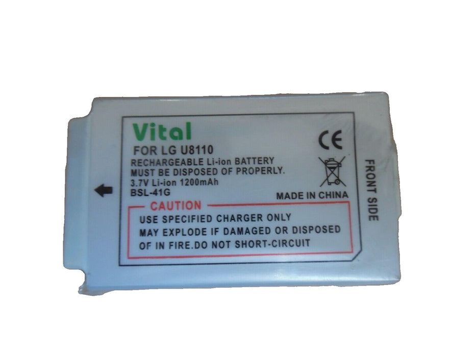 BATTERY FOR LG U8100 U8110 U8130 U8150 U8180 U8210