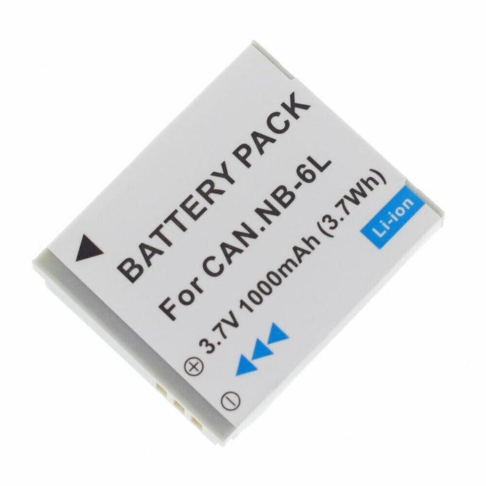 NB-6L Battery For Canon D10 S90 SD770 980 SX600 700 710 IXUS 85 95 10S IS 200F