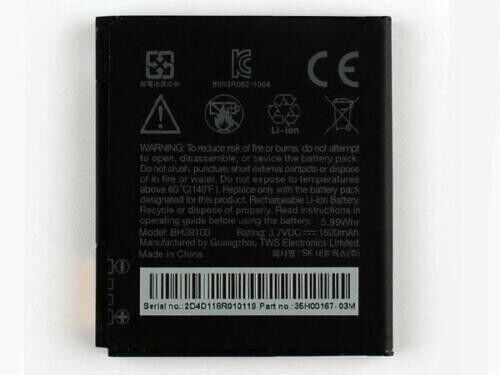 HTC BH39100 BATTERY FOR HTC RHYME 1620mAh 3.7V 35H00167-00M