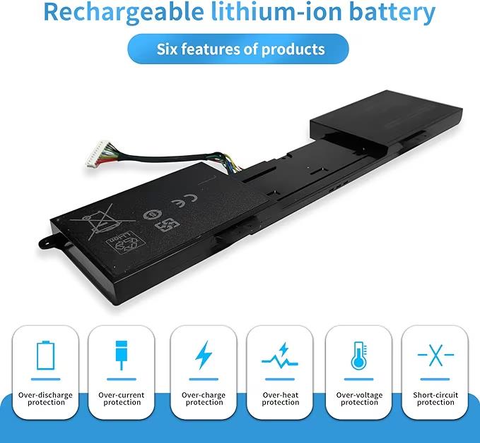 WW12P 9YXN1 TR2F1 Battery Dell Inspiron Duo 1090 Tablet PC Series 14.8V 29Wh