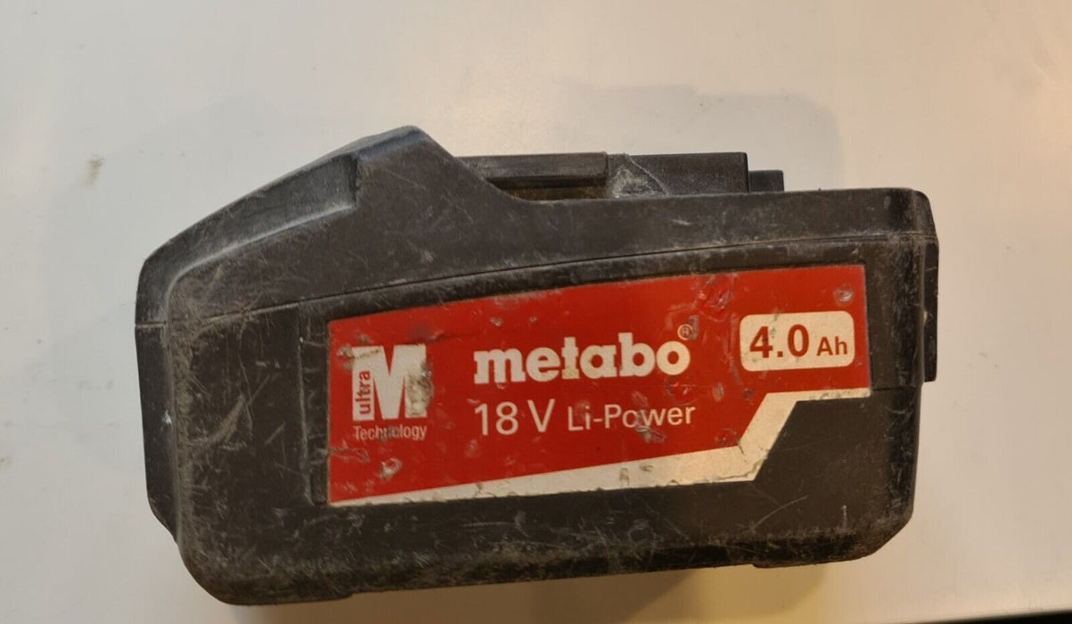 Metabo 18V Li-Power 4.0 Ah Battery - 625591000