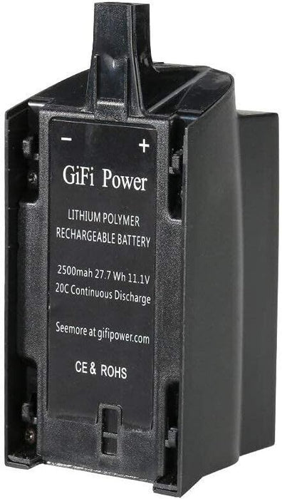 GiFi Power 2500mAh 27.7Wh 20C 11.1V LiPo Battery for Parrot Bebop 3.0 RC Quadcop