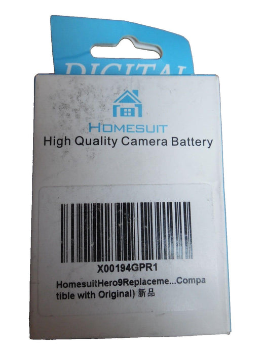 Homesuite Go Pro Hero 9 battery replacement 2 pcs