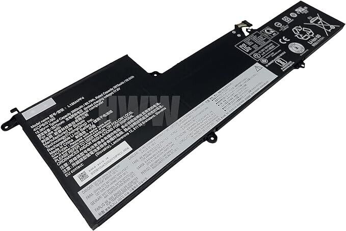 New 15.36V 60.7Wh 3955mAh L19M4PF4 Battery Compatible with Lenovo Ideapad Yoga S
