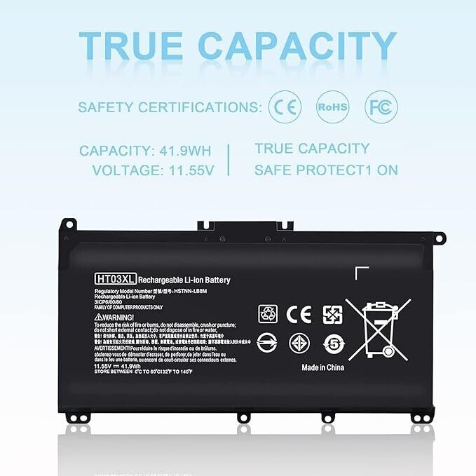 HT03XL laptop battery for hp Pavilion HP 240 245 250 255 G7