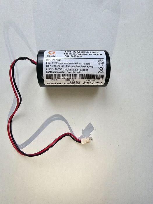 Battery replaces Visonic 0-9912-K, ER34615M/W200, ER34615M, 88030498 14500 mAh