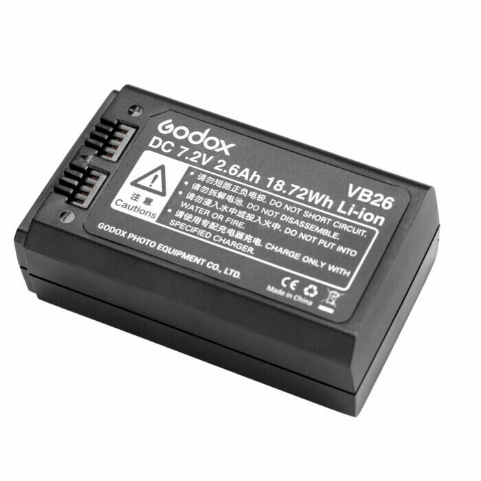 GODOX VB26A BATTERY FOR GODOX V1 & V860III (REPLACES VB26) | SPARE BATTERY