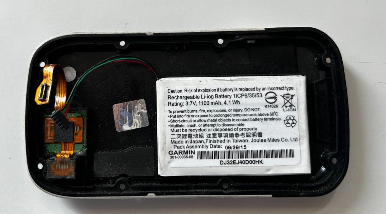 Garmin Approach G8 Back Cover With Battery