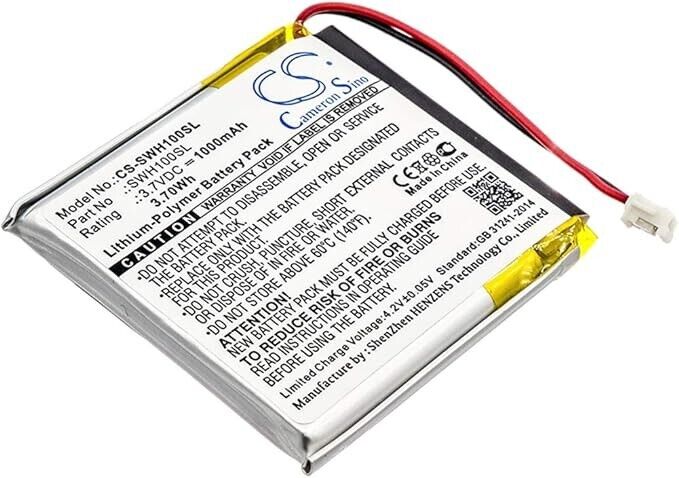 CS-SWH100SL Battery 1000mAh compatible with [SONY] WH-1000xM3 replaces 1588-0911