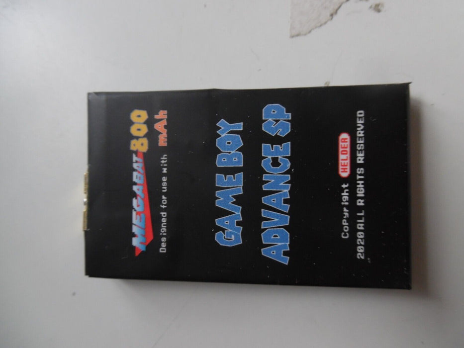 Gameboy Advance SP Replacement Battery High Quality 3.7V 800mAh Rechargeable