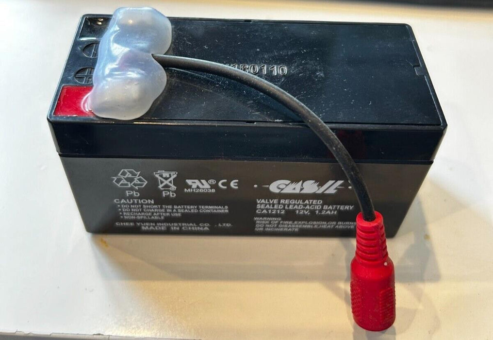 Honeywell Casil CA1212 UC12102 Intruder Alarm Battery 1.2AH 12V DC Rechargeable