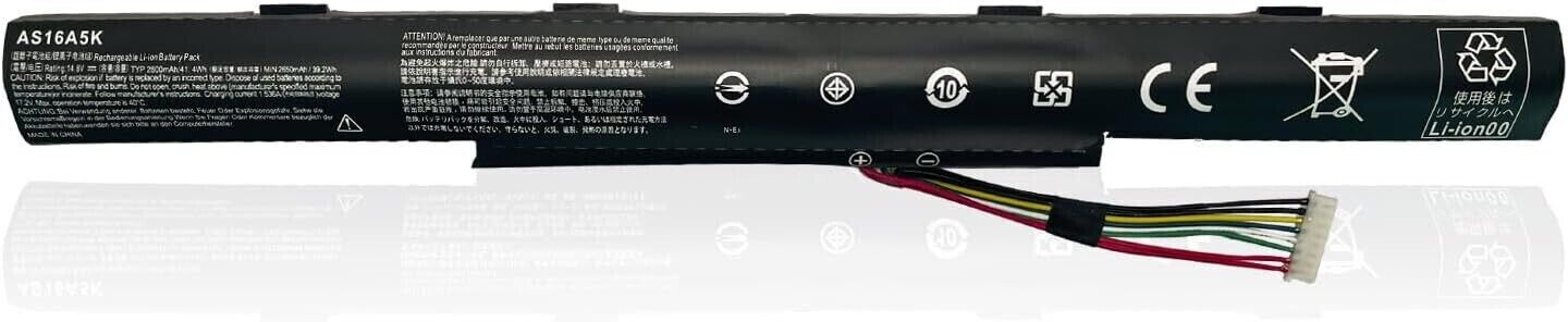 AS16A5K AS16A8K Battery For Acer Aspire E5-575G E5-573T E5-772G E5-773G Series