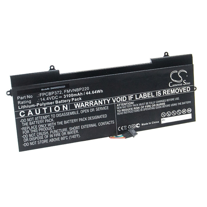 Battery 3150mAh for Fujitsu Lifebook U77, FMVNBP220, FPCBP372