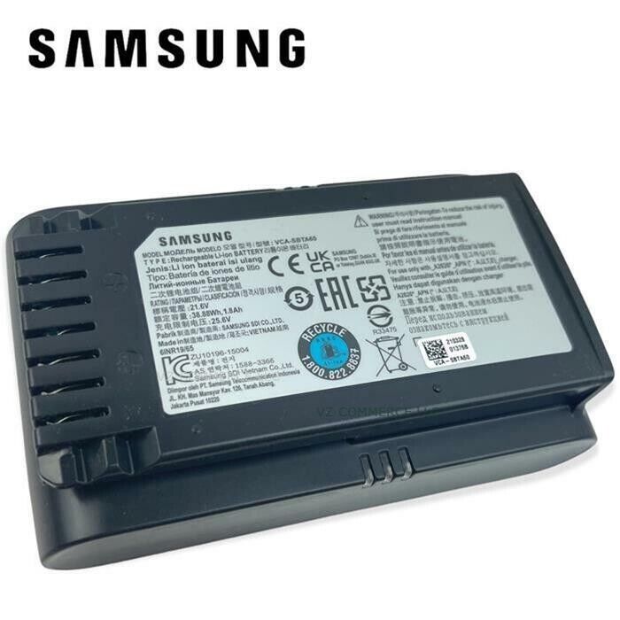 New GENUINE Samsung Jet 60 Cordless Vacuum Li-ion Battery Replacement VCA-SBTA60