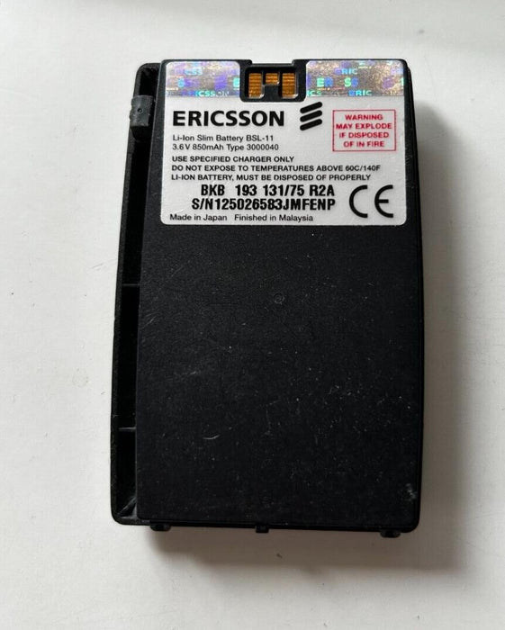 Ericsson BSL-10 Slim Battery T28 T29 T39 R320 R520 Replaces BSL-11 BUS-10