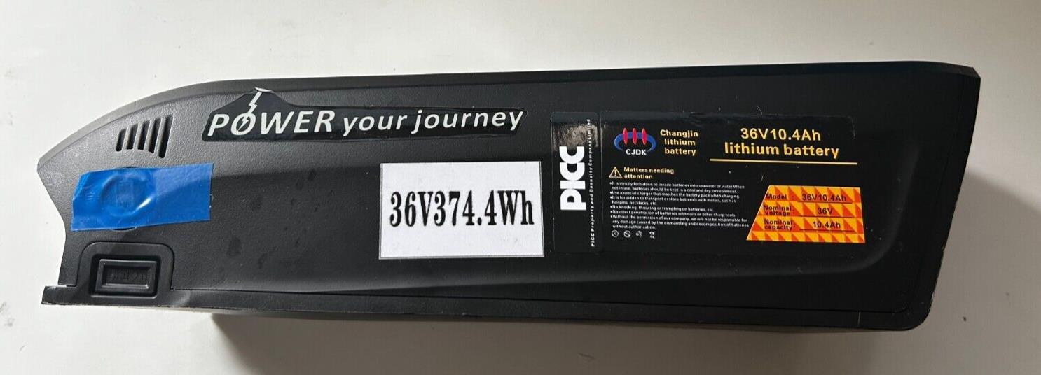 Hailong 36V 10.4Ah Side Open Release Ebike battery BBS01B BBS02B 250W 350