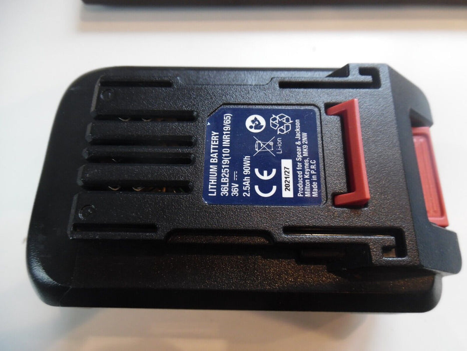 Spear and Jackson 40V battery 36LB2519