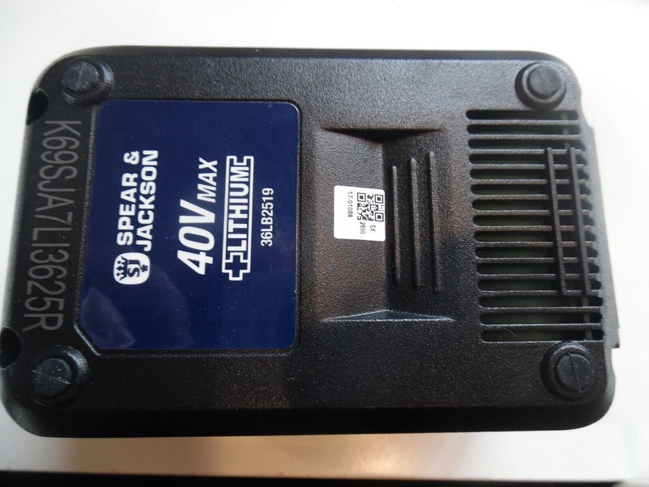 Spear and Jackson 40V battery 36LB2519