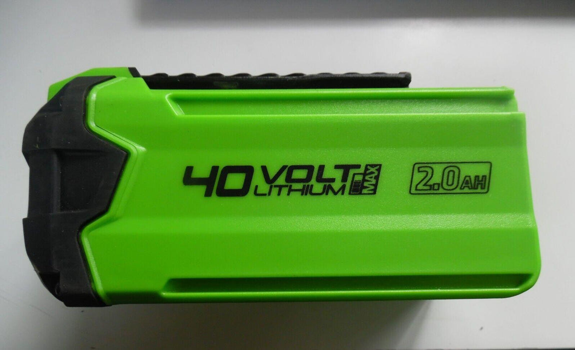 Greenworks G40B2 Li-Ion 40V 2.0AH Powerful Rechargeable Battery 29462 29472!