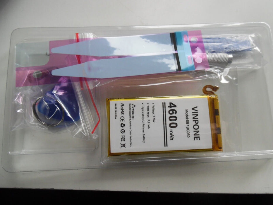 Replacement Samsung galaxy s9 battery 4600mAh Vinpone