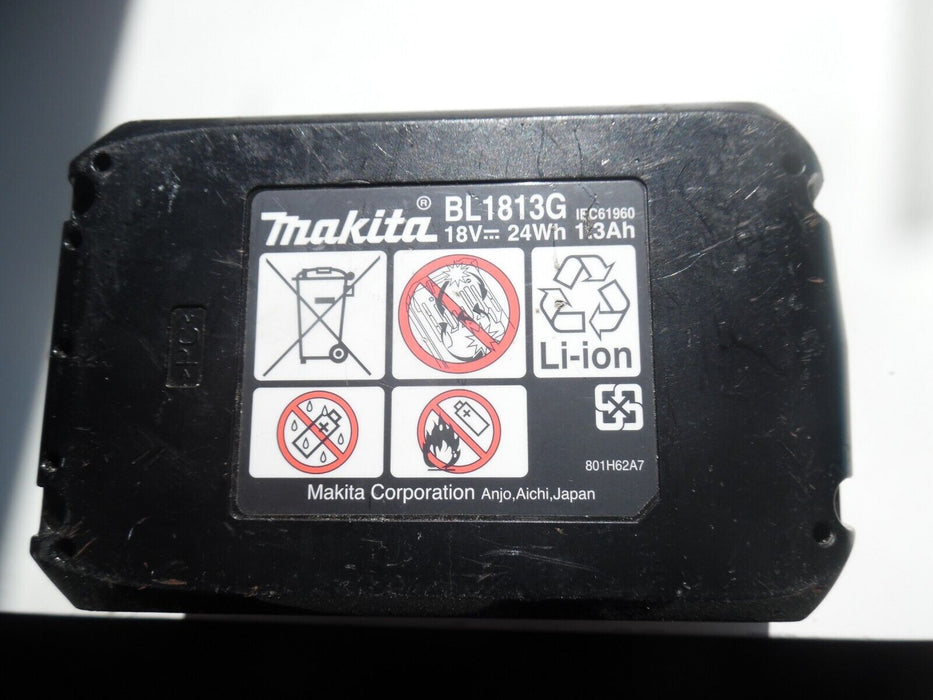 Genuine Makita BL1813G Battery 18V G-Series 1.3Ah