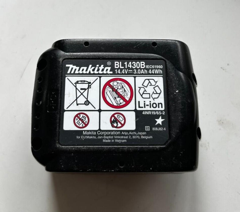 Makita MAKITA BL1430 14.4V 3.0Ah Lithium-ion Battery Used
