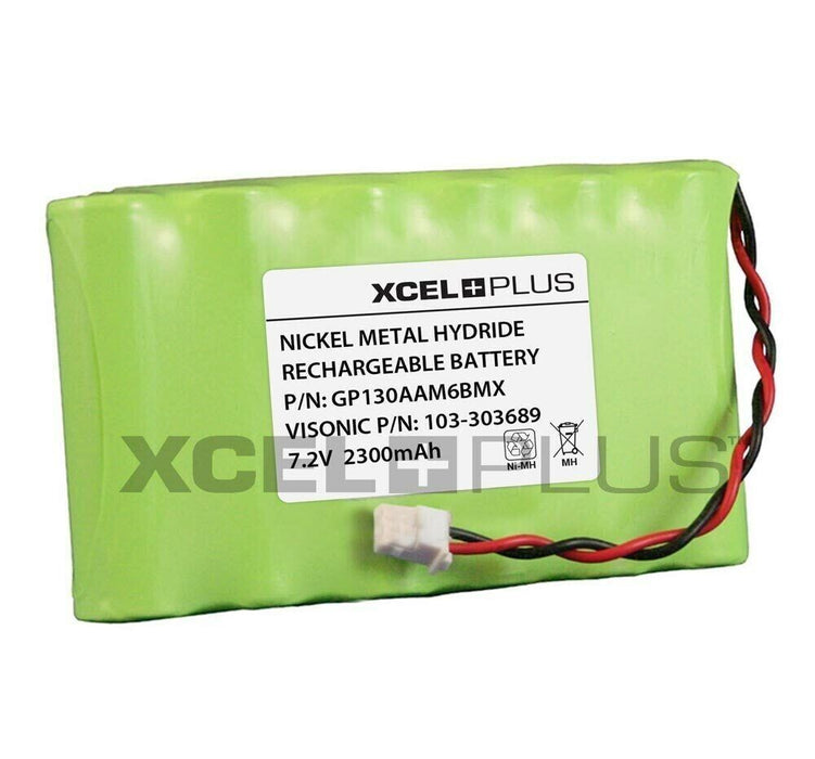 Visonic PowerMaster 30 7.2V 2300mAh Alarm Panel Battery 103-303689