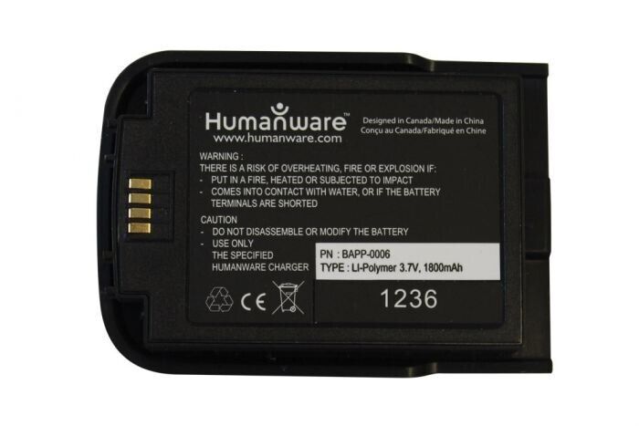 Genuine Humanware battery for Victor Reader Stream 2 and Trek