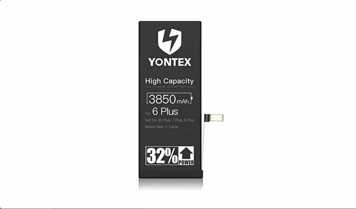 YONTEX Battery Replacement for iPhone 6 Plus 0 Cycle High Capacity