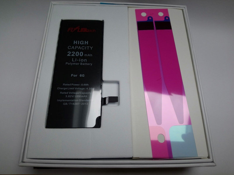 iPhone 6G Replacement battery & Tools. High Capacity 2200mAh