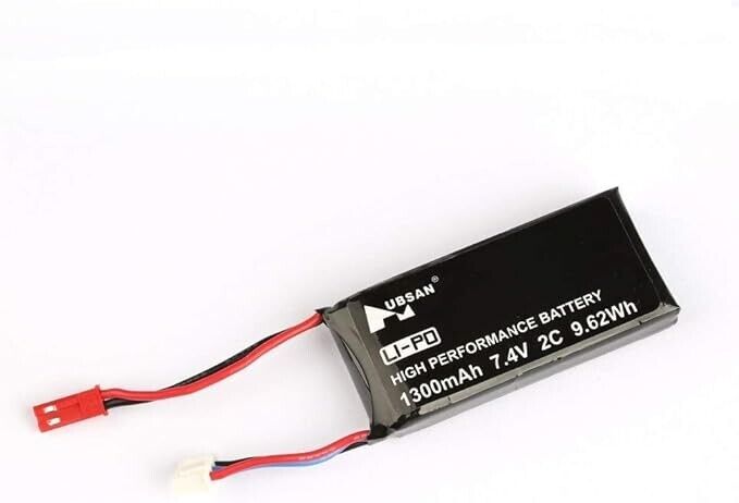 HUBSAN H501S H502S H109S H901A 7.4V 1300mAh Lipo Rechargeable Battery Transmitte