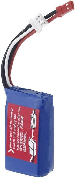 Wltoys A949 A959 A969 A979 K929 1/18 Rc Car LiPo Battery 7.4V 1100mah JST Plug A