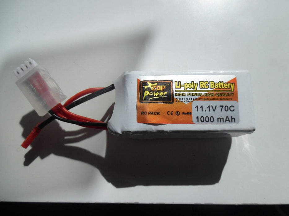 zop power 1000mah li-poly Rc Battery 11.1v