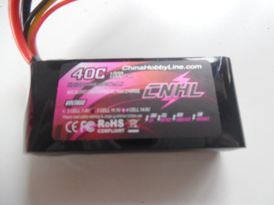 cnhl 1000mah 40c battery 3 Cell 14.8v