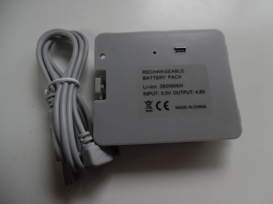 USB RECHARGEABLE BATTERY PACK FOR Wii FIT BALANCE BOARD - 3800mAh HIGH CAPACITY