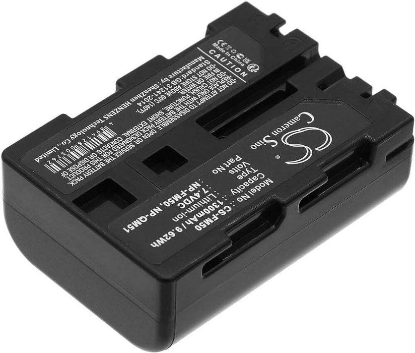Li-ion Battery for Sony DCR-PC105 DCR-PC105E DCR-PC105K 7.4V 1300mAh