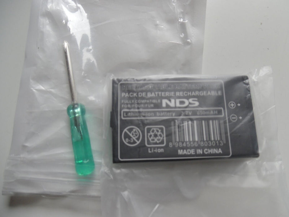 Replacement nintendo nds battery 3.7v 850mAh