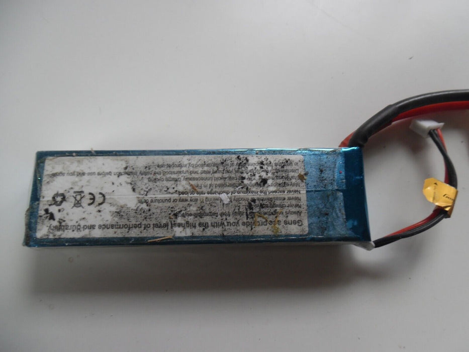 Gens Ace 2200mah 55c 11.1v LIPO Battery EC3 Blade 450x Align 450