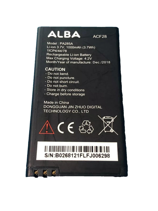 Genuine ALBA Mobile Phone Battery - PA285A - Quality Original